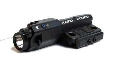 Тактичний ліхтарик 1600 Lm з ЛЦУ на Picatinny/M-LOK Xgun RAPID COMBO IR 565 фото