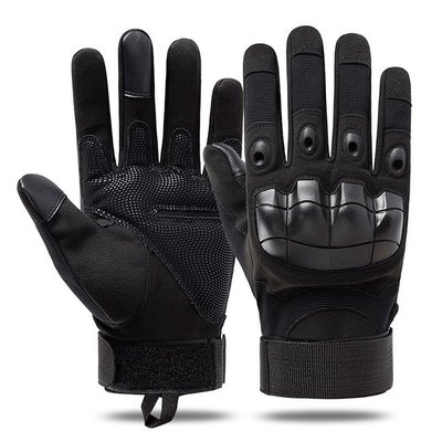 Тактичні рукавички Чорні NVECTECH 001-029 фото