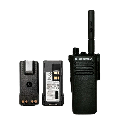 Рація Motorola DP4400e VHF + акумуляторна батарея 3000 mAh BV-000694 фото