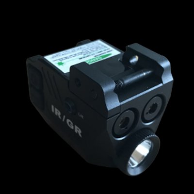 Підствольний тактичний ліхтарик з ЛЦУ та інфрачервоним лазером Storm combo IR 001-152 489 фото