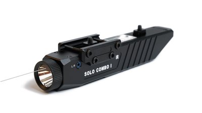 Тактичний ліхтарик 1450 Lm з ЛЦУ на Picatinny/M-LOK Xgun VENOM SOLO COMBO I IR 560 фото