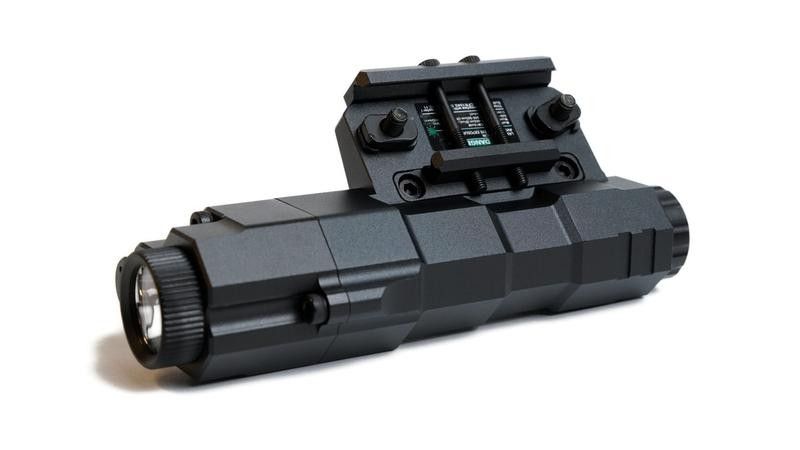 Тактичний ліхтарик 1600 Lm з ЛЦУ на Picatinny/M-LOK Xgun RAPID COMBO IR 565 фото