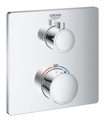 Термостат прихованого монтажу на 2 споживачі Grohe Grohtherm Convent. Concealed (24079000)