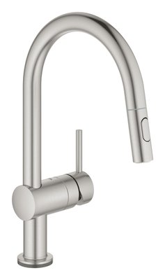 Сенсорний змішувач для кухні з висувним виливом Grohe Minta Touch (31358DC2)