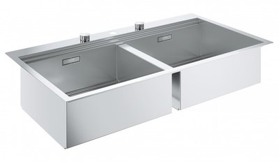 Мийка кухонна Grohe EX Sink K800 подвійна (120 cm) (31585SD0) 31585SD0 фото