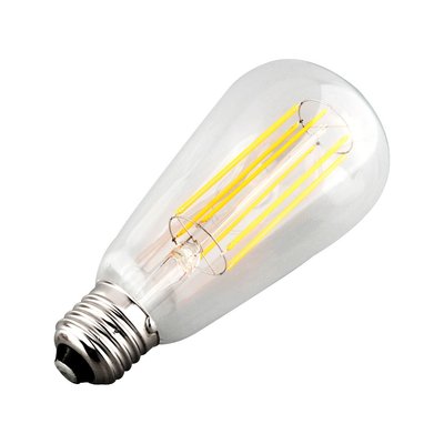 Лампа Едісона ST64 LED, 6W. Арт. 1780. 1780 фото