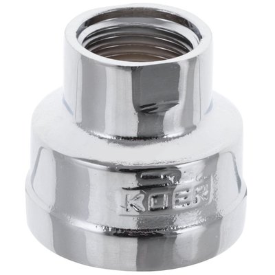 Муфта редукційна 1/2"х1" (хром) KOER KF.C0610.CHR (KF0119)