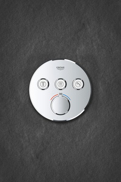 Термостат прихованого монтажу на 3 споживачі Grohe Grohtherm SmartControl (29121000) 29121000 фото