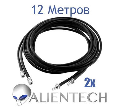 Подовжувальний коаксіальний RG-223 кабель для Alientech 12 метров (2 дроти) PROQMA8000QMA/RG223 BV-000775 фото