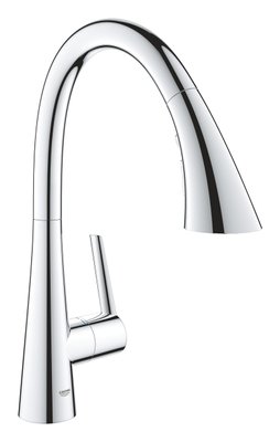 Змішувач для кухні з висувним виливом Grohe Zedra (32294002)