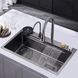 Мийка кухонна багатофункціональна з нержавіючої сталі "Водоспад" 101002 фото 1